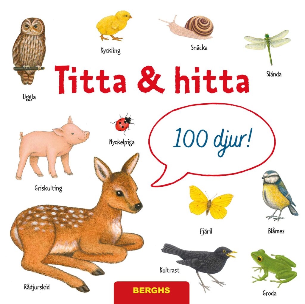 Titta & hitta: 100 djur