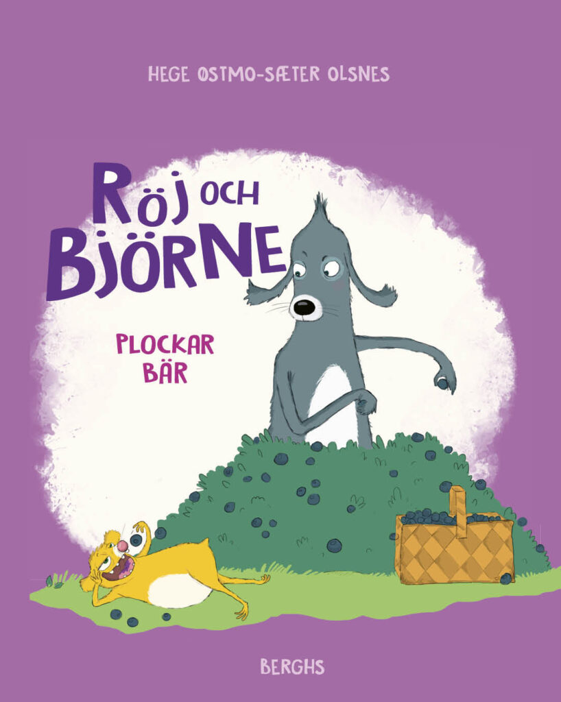 Röj och Björne plockar bär 